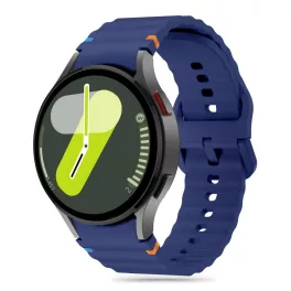   TECH-PROTECT SILICONE SPORT SAMSUNG GALAXY WATCH 4 / 5 / 5 PRO / 6 / 7 / FE készülékhez tok tengerészkék
