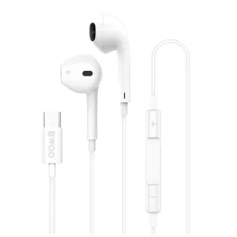   BWOO HF175 vezetékes fülhallgató USB-C digitális csatlakozóval fehér