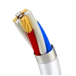 BWOO HF175 vezetékes fülhallgató USB-C digitális csatlakozóval fehér