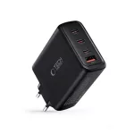 TECH-PROTECT NC120W-GAN 4-portos hálózati töltő PD 120W / QC3.0 fekete