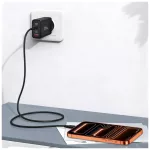 TECH-PROTECT NC120W-GAN 4-portos hálózati töltő PD 120W / QC3.0 fekete