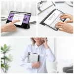 DUX DUCIS TOBY ceruzatartós tok Samsung Tab S10 Ultra/S9 Ultra/S8 Ultra készülékhez fekete