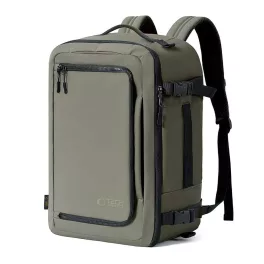   TECH-PROTECT DEFENDER S50 RYANAIR & WIZZAIR TRAVEL laptop kabin hátizsák 20L 40x20x25 olívazöld
