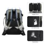 TECH-PROTECT DEFENDER S50 RYANAIR & WIZZAIR TRAVEL laptop kabin hátizsák 20L 40x20x25 olívazöld