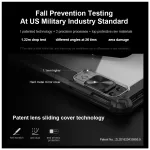 Nillkin Bumper Link billentyűzetes tok (Backlit Version) iPad Pro 12.9 (2020/2021/2022) és iPad Air 13 (2024/2025) készülékhez fekete