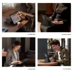 Nillkin Bumper Link billentyűzetes tok (Backlit Version) iPad Pro 12.9 (2020/2021/2022) és iPad Air 13 (2024/2025) készülékhez fekete