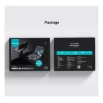 Nillkin Bumper Link billentyűzetes tok (Backlit Version) iPad Pro 12.9 (2020/2021/2022) és iPad Air 13 (2024/2025) készülékhez fekete