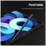 Nillkin Bumper PRO védő állványos tok, többszögben állítható – iPad Pro 12.9 (2020/2021/2022) és iPad Air 13 (2024/2025) készülékhez, zafírkék