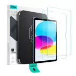 ESR Ultrafit edzett üveg kijelzővédő 2-PACK – iPad 10.9” (10/2022) és iPad 11” (11/2025) készülékhez, átlátszó