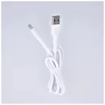 Maxlife MXUC-04 USB–microUSB kábel 1,0 m, 3A, fehér
