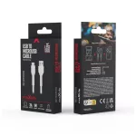 Maxlife MXUC-04 USB–microUSB kábel 1,0 m, 3A, fehér