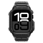 SPIGEN RUGGED ARMOR "PRO" V2 Apple Watch tok 10/11 készülékhez (42 MM) matt fekete