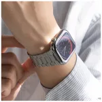 RINGKE METAL ONE AIR Apple Watch 8 / 9 / 10 / 11 / SE / ULTRA készülékhez (44 / 45 / 46 / 49 MM) ezüst