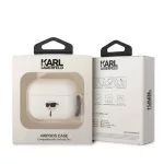Karl Lagerfeld tok fehér KLAPRUNIKH Airpods Pro készülékhez