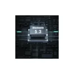 USAMS Bluetooth 5.3 fejhallgató TWSX-Don Series Dual mic ENC vezeték nélküli fekete BHUXD01