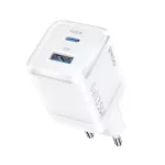 BWOO GaN fali töltő CDA222 PD 35W 1 x USB, 1 x USB-C, fehér