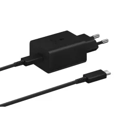   EP-T1510EBE + EP-DA705BBE Samsung 15W utazótöltő + USB-C/USB-C adatkábel fekete - csomagolás nélküli gyártói