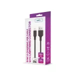 Setty USB–Lightning kábel 3,0 m 2A fekete