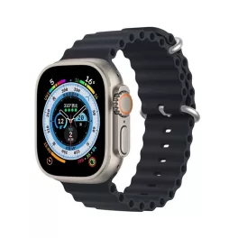   DUX DUCIS OCEAN WAVE szilikon szíj Apple Watch 38/40/41 mm készülékhez grafit