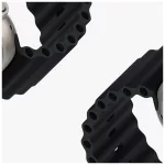 DUX DUCIS OCEAN WAVE szilikon szíj Apple Watch 38/40/41 mm készülékhez grafit