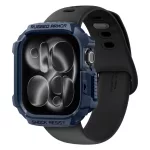 SPIGEN RUGGED ARMOR V2 Apple Watch 10/11 (42 MM) készülékhez tok – tengerészkék