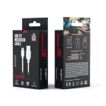 Maxlife USB – microUSB kábel 3,0 m 2A fehér