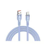 T-PHOX BOLD USB/Lightning 3A kábel égkék