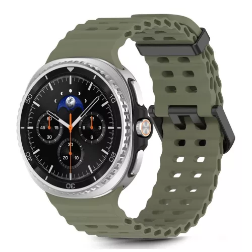 TECH-PROTECT ICONBAND PRO SAMSUNG GALAXY WATCH 8 / CLASSIC készülékhez (40 / 44 / 46 MM) hadseregzöld