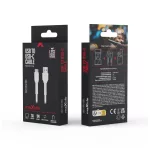 Maxlife MXUC-04 USB–USB-C kábel 1,0 m 3A fehér