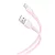 XO NB212 kábel USB / USB-C 1M 2.1A pink