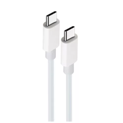 Maxlife MXUC-05 USB-C–USB-C kábel 1,0 m 100W fehér