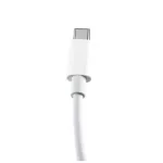 Maxlife MXUC-05 USB-C–USB-C kábel 1,0 m 100W fehér