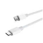 Maxlife MXUC-05 USB-C–USB-C kábel 1,0 m 100W fehér