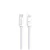 Maxlife MXUC-12 USB-C–Lightning kábel, 2,0 m, 27 W, fehér
