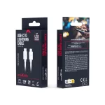 Maxlife MXUC-12 USB-C–Lightning kábel, 2,0 m, 27 W, fehér