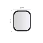 HOFI Hybrid Glass Apple Watch 4/5/6/SE 1/2/3 (40MM) készülékhez védőüveg fekete