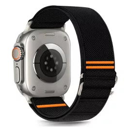   TECH-PROTECT NYLON SLIP Apple Watch 8/9/10/11/SE/ULTRA készülékhez tok (44/45/46/49 MM) fekete