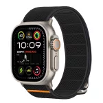 TECH-PROTECT NYLON SLIP Apple Watch 8/9/10/11/SE/ULTRA készülékhez tok (44/45/46/49 MM) fekete