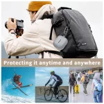 TECH-PROTECT szilikon fülkampó Samsung Galaxy Buds 3 / 3 FE / 3 PRO készülékhez latte barna