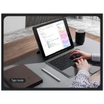 Nillkin Bumper Combo billentyűzetes tok (Backlit Version) iPad 10.2 2019/2020/2021 készülékhez fekete
