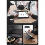 Nillkin Bumper Combo billentyűzetes tok (Backlit Version) iPad 10.2 2019/2020/2021 készülékhez fekete