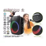 Rebeltec Bluetooth hangszóró STAGE 300 fekete