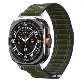   SPIGEN WBF0 szíj SAMSUNG GALAXY WATCH ULTRA 2024 / 2025 (47 MM) készülékhez zöld