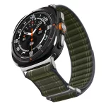 SPIGEN WBF0 szíj SAMSUNG GALAXY WATCH ULTRA 2024 / 2025 (47 MM) készülékhez zöld