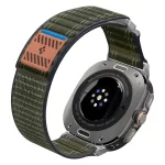 SPIGEN WBF0 szíj SAMSUNG GALAXY WATCH ULTRA 2024 / 2025 (47 MM) készülékhez zöld