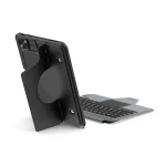 Nillkin Bumper Combo PRO billentyűzetes tok háttérvilágítással iPad 10,9"/11" 2025 készülékhez, fekete