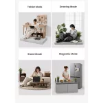 Nillkin Bumper Combo PRO billentyűzetes tok háttérvilágítással iPad 10,9"/11" 2025 készülékhez, fekete