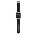 Karl Lagerfeld Karl Head NFT Óra Szíj for Apple Watch 38/40/41 készülékhez fekete
