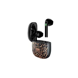   Awei T28 PRO bluetooth fülhallgató SZTEREO (v5.0, TWS, aktív zajszűrő, vízálló, villám + töltőtok) FEKETE (T28PRO_B)