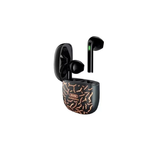 Awei T28 PRO bluetooth fülhallgató SZTEREO (v5.0, TWS, aktív zajszűrő, vízálló, villám + töltőtok) FEKETE (T28PRO_B)
